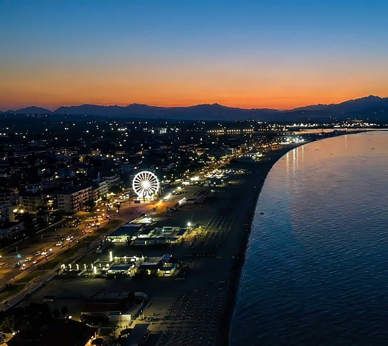 La zona costiera di Schiavonea